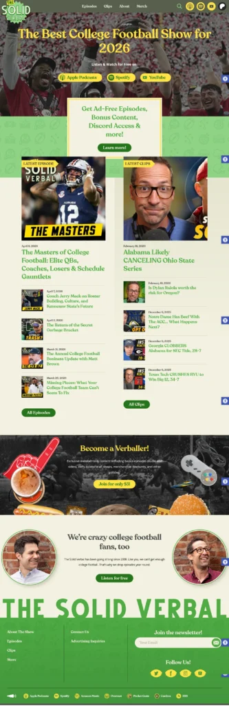 The-Solid-Verbal-1-Independent-College-Football-Podcast-CFB-Playoff-Predictions-Rankings